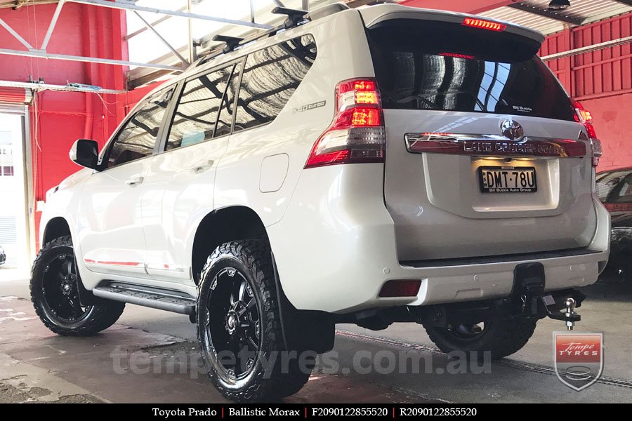 20x9.0 Ballistic Morax on TOYOTA PRADO