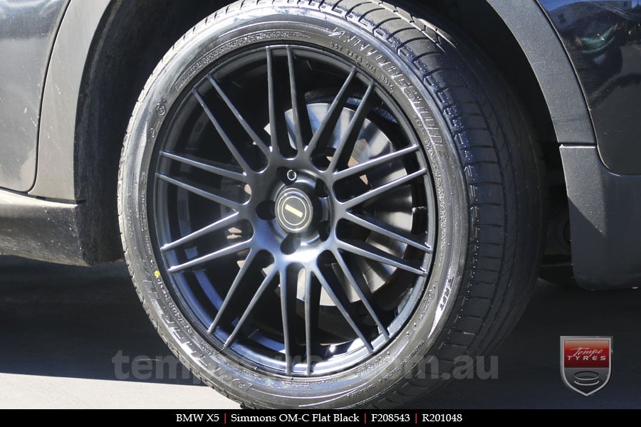 20x8.5 20x10 Simmons OM-C FB on BMW X5