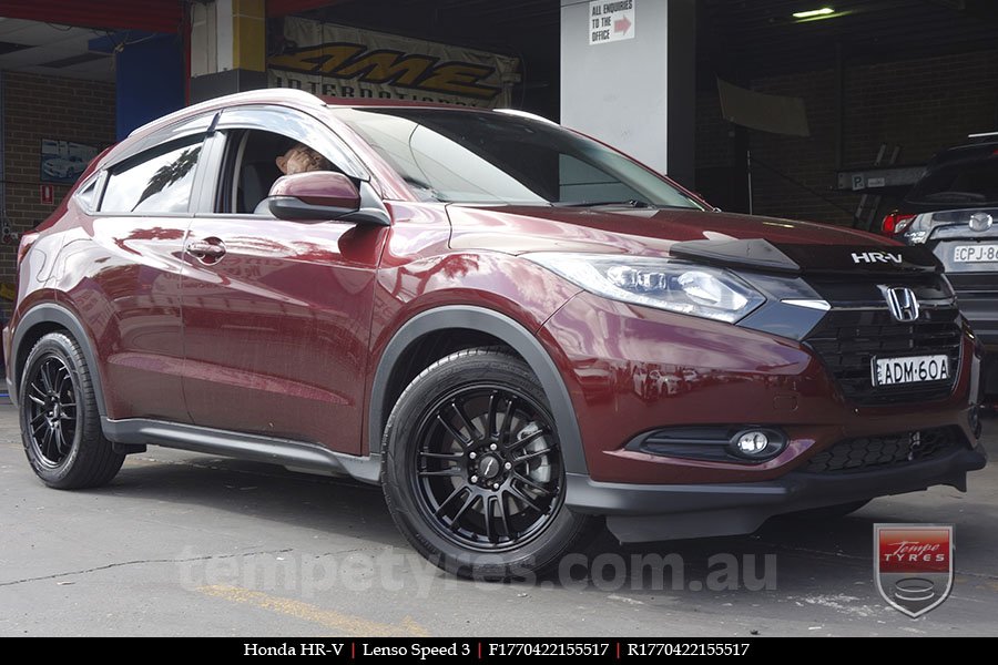 17x7.0 Lenso Speed 3 SP3 on HONDA HRV