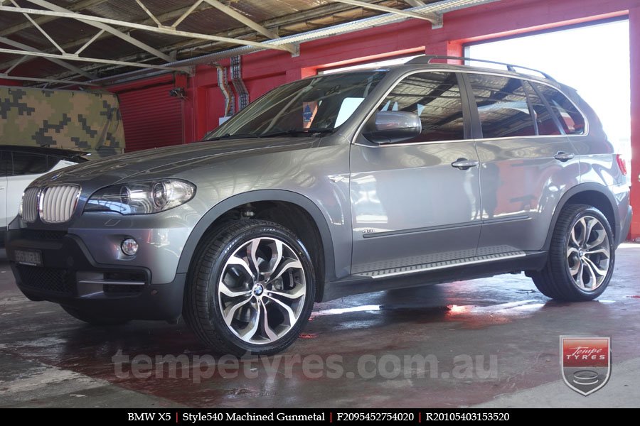 20x9.5 20x10.5 Style540 on BMW X5