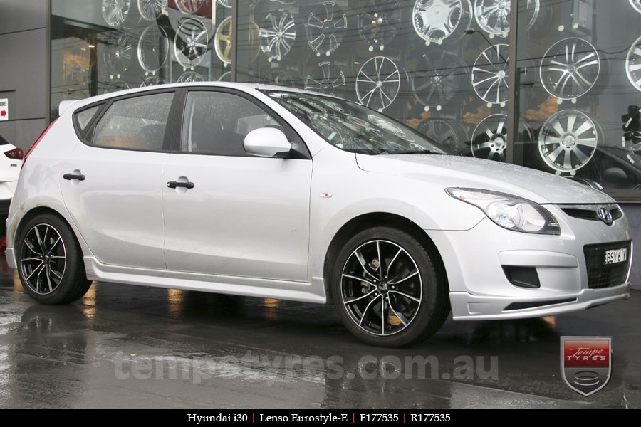 17x7.5 Lenso Eurostyle E ESE on HYUNDAI i30