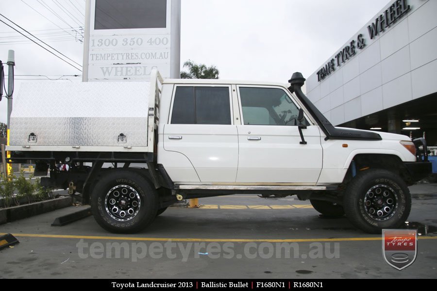 16x8.0 Ballistic Bullet on TOYOTA LANDCRUISER