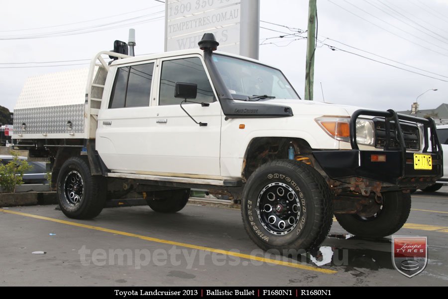 16x8.0 Ballistic Bullet on TOYOTA LANDCRUISER