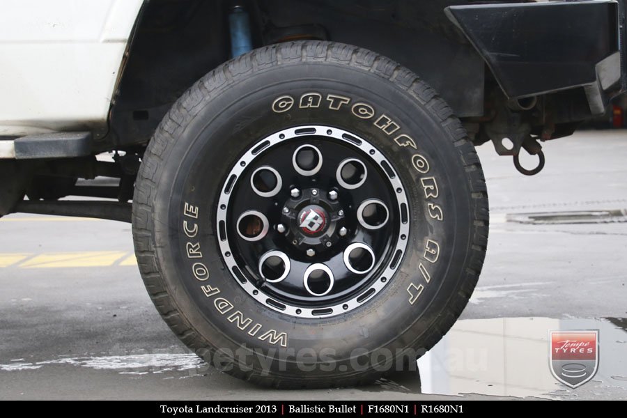 16x8.0 Ballistic Bullet on TOYOTA LANDCRUISER