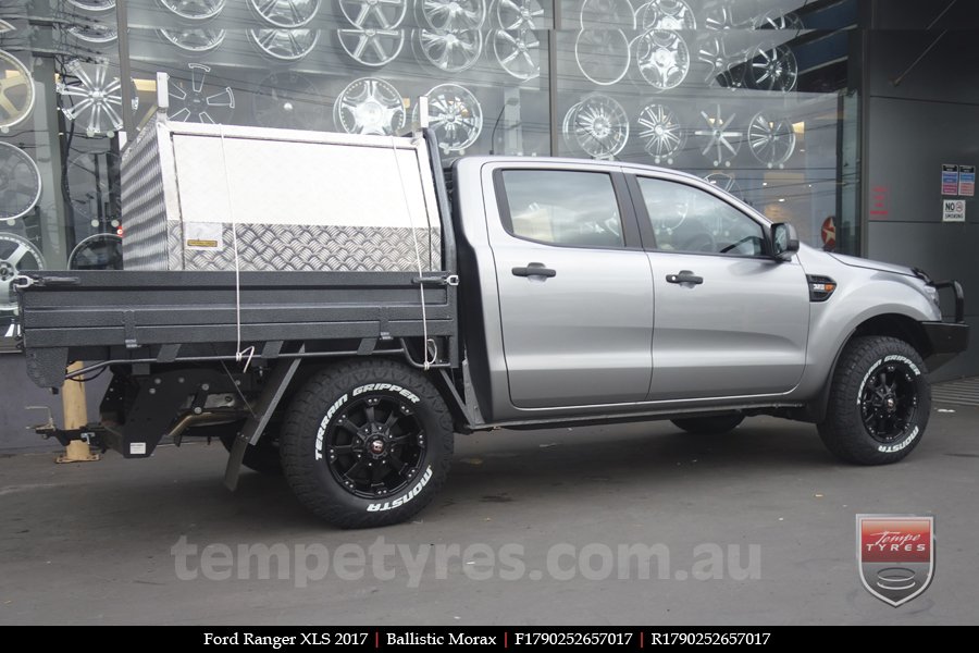 17x9.0 Ballistic Morax on FORD RANGER