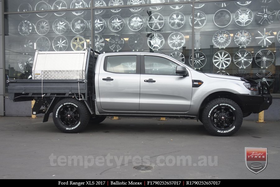 17x9.0 Ballistic Morax on FORD RANGER