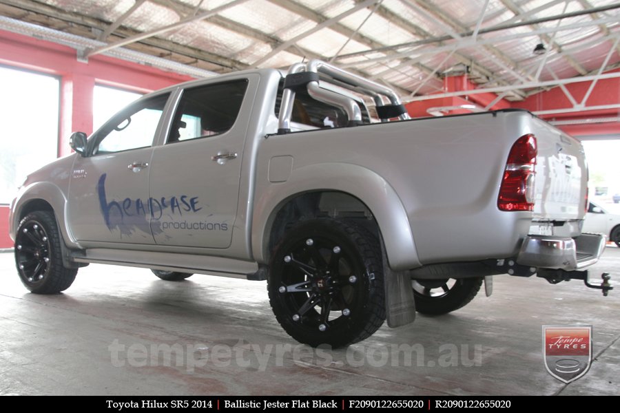 20x9.0 Ballistic Jester on TOYOTA HILUX SR5