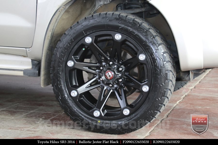 20x9.0 Ballistic Jester on TOYOTA HILUX SR5