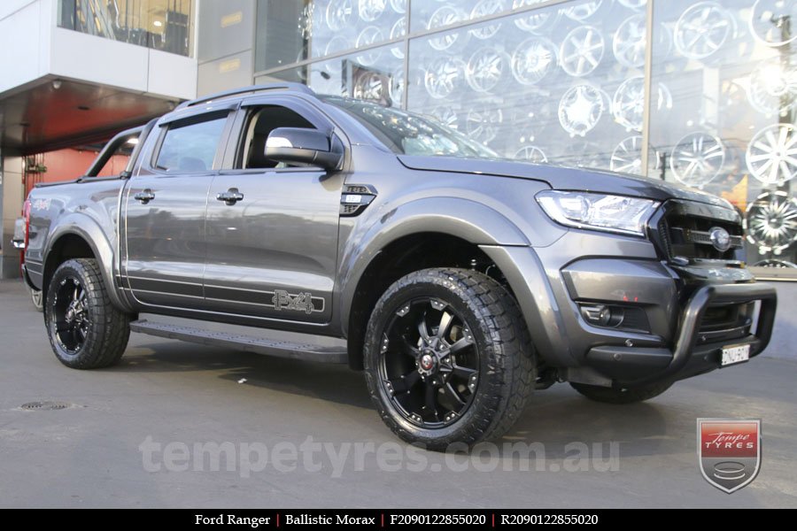 20x9.0 Ballistic Morax on FORD RANGER