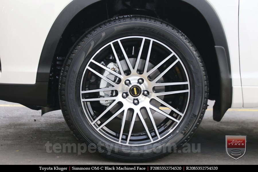 20x8.5 20x10 Simmons OM-C BM on TOYOTA KLUGER