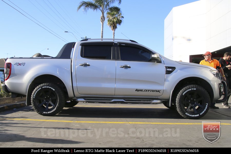 18x9.0 Lenso RTG MBW on FORD RANGER WILDTRAK