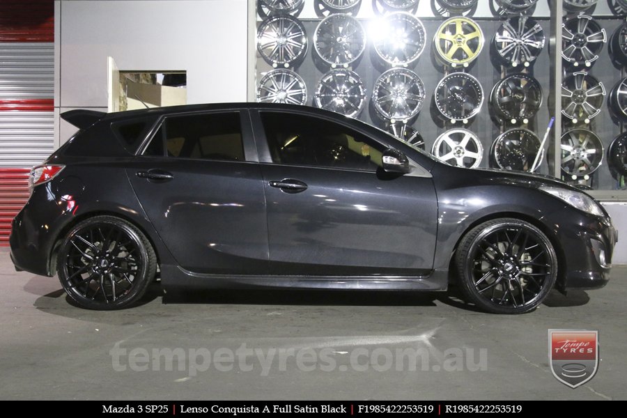 19x8.5 19x9.5 Lenso Conquista A CQA MK  on MAZDA 3