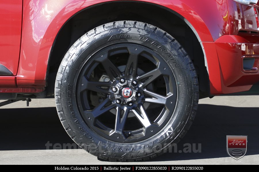 20x9.0 Ballistic Jester on HOLDEN COLORADO