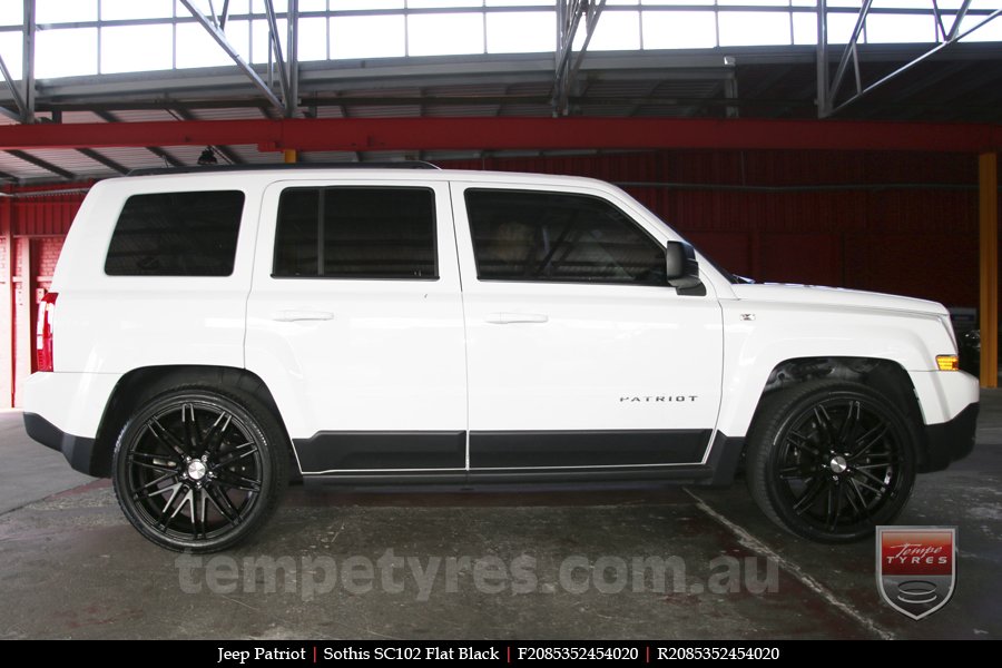 20x8.5 Sothis SC102 FB on JEEP PATRIOT