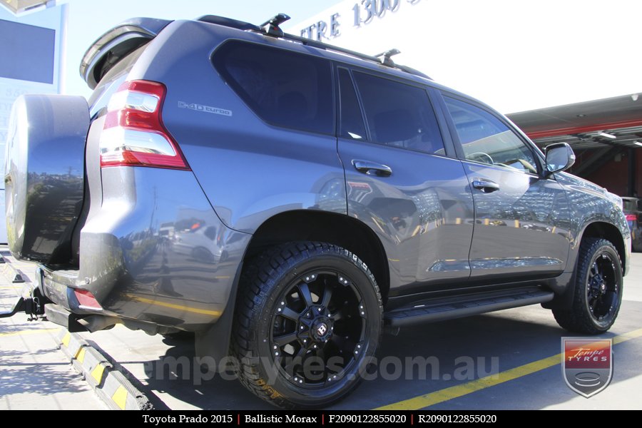 20x9.0 Ballistic Morax on TOYOTA PRADO