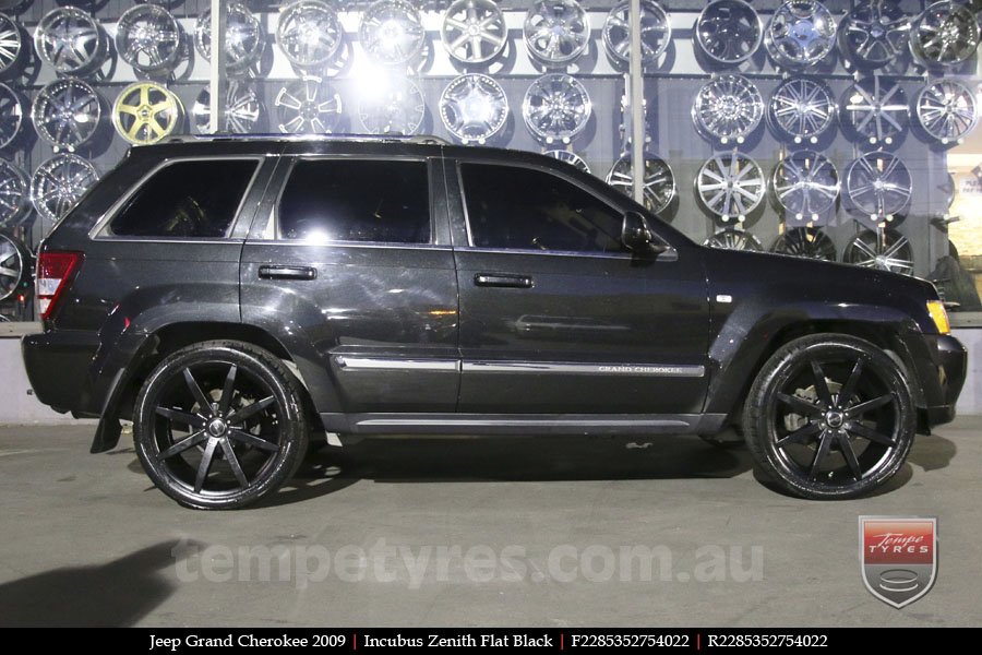 22x8.5 Incubus Zenith - FB on JEEP GRAND CHEROKEE