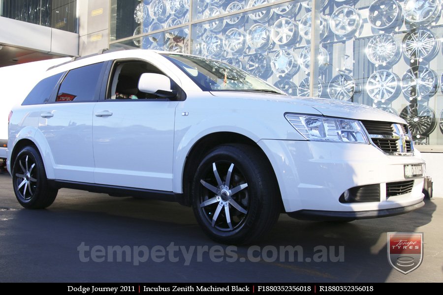 18x8.0 Incubus Zenith - MB on DODGE JOURNEY