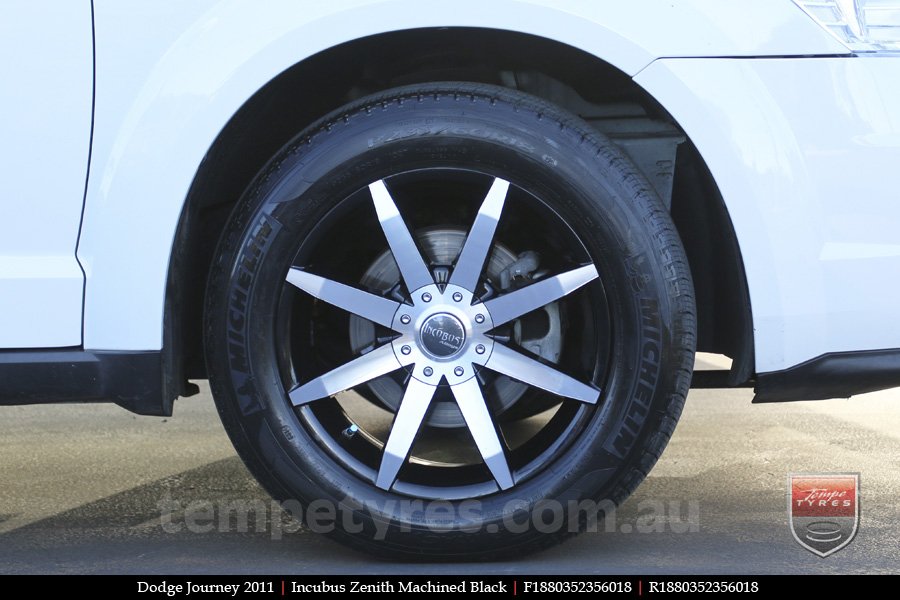 18x8.0 Incubus Zenith - MB on DODGE JOURNEY