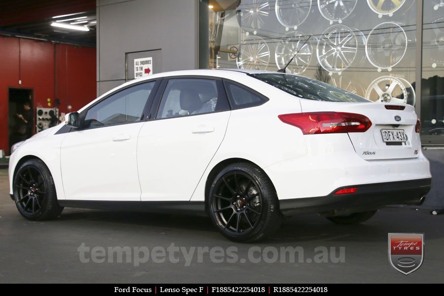 18x8.5 Lenso Spec F MB on FORD FOCUS