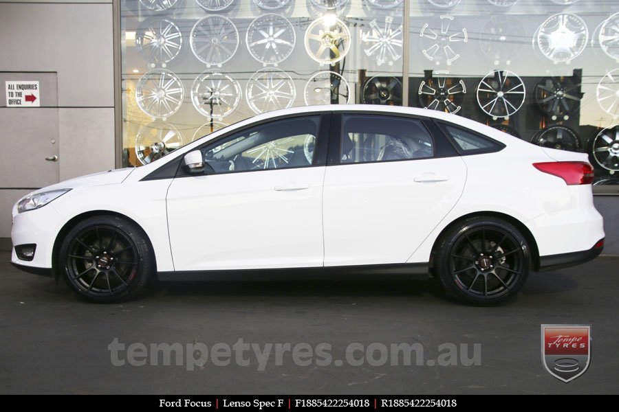 18x8.5 Lenso Spec F MB on FORD FOCUS