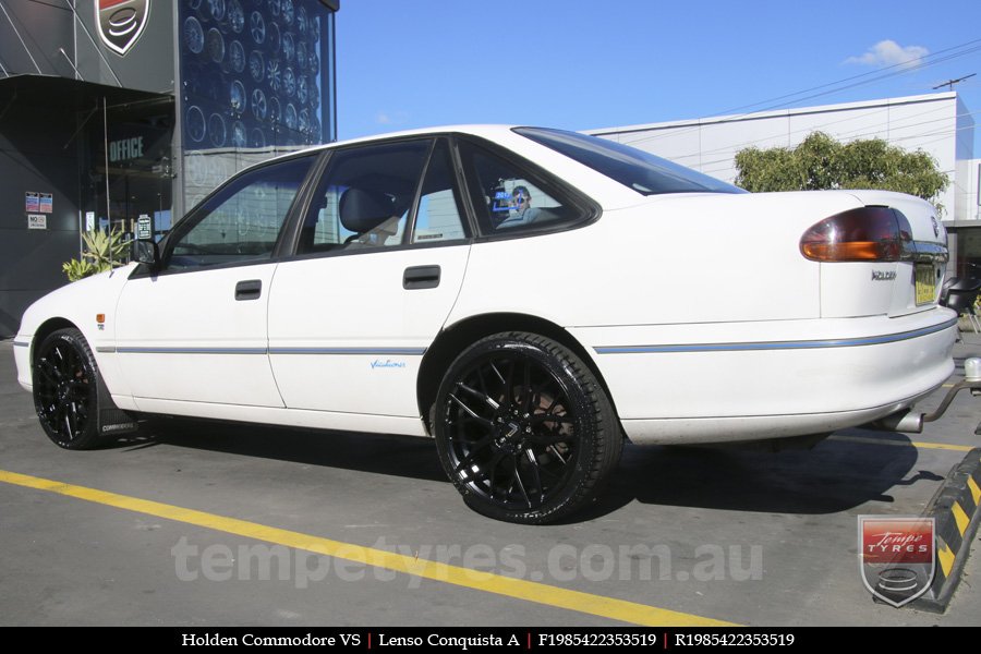 19x8.5 19x9.5 Lenso Conquista A CQA MK  on HOLDEN COMMODORE