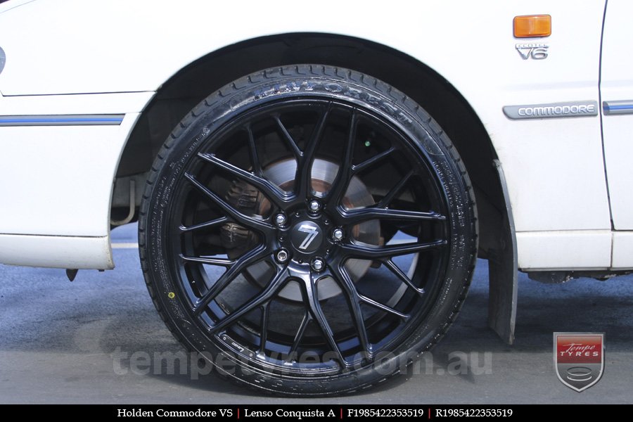 19x8.5 19x9.5 Lenso Conquista A CQA MK  on HOLDEN COMMODORE