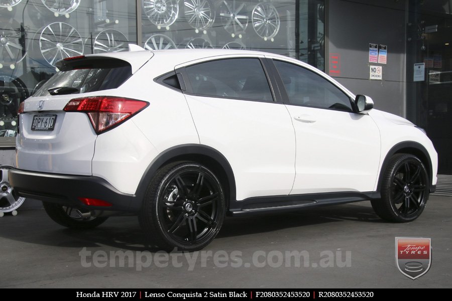 20x8.0 Lenso Conquista 2 SB CQ2 on HONDA HRV