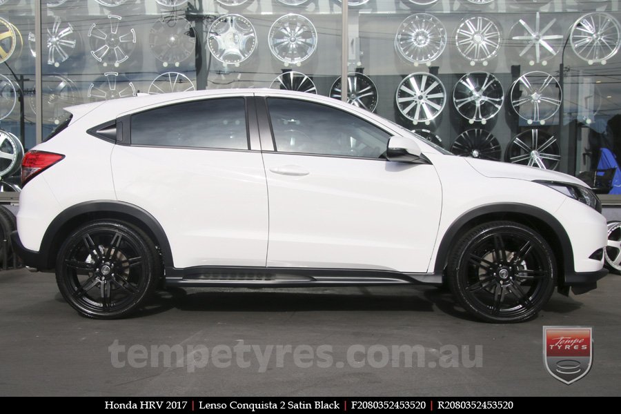 20x8.0 Lenso Conquista 2 SB CQ2 on HONDA HRV