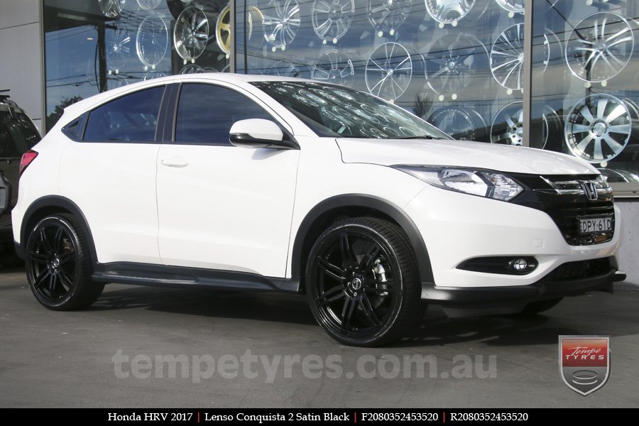 20x8.0 Lenso Conquista 2 SB CQ2 on HONDA HRV