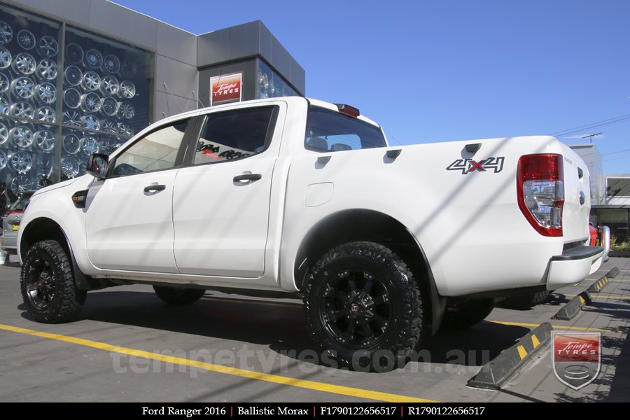 17x9.0 Ballistic Morax on FORD RANGER