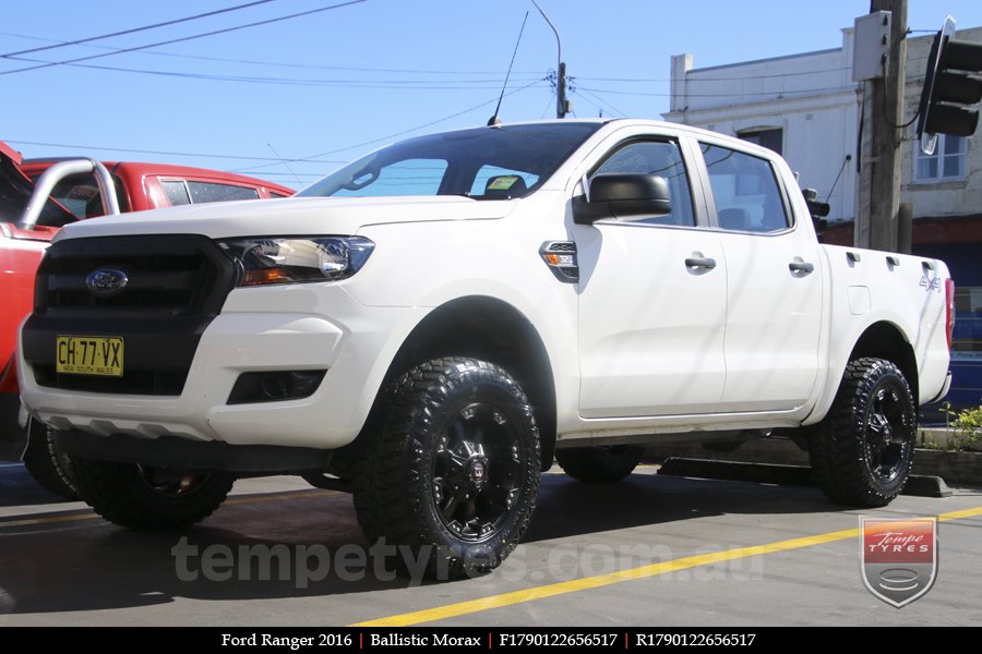 17x9.0 Ballistic Morax on FORD RANGER