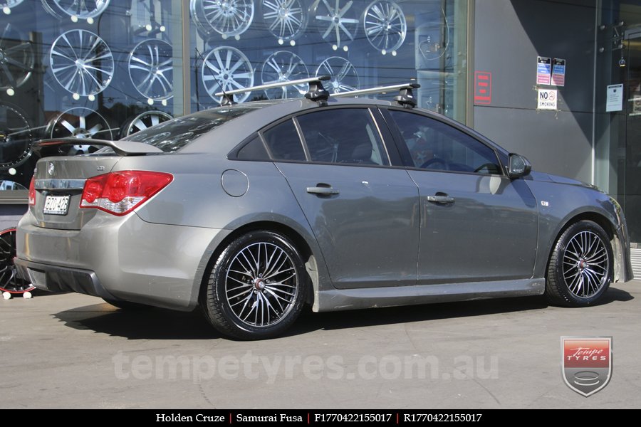 17x7.0 Samurai Fusa on HOLDEN CRUZE