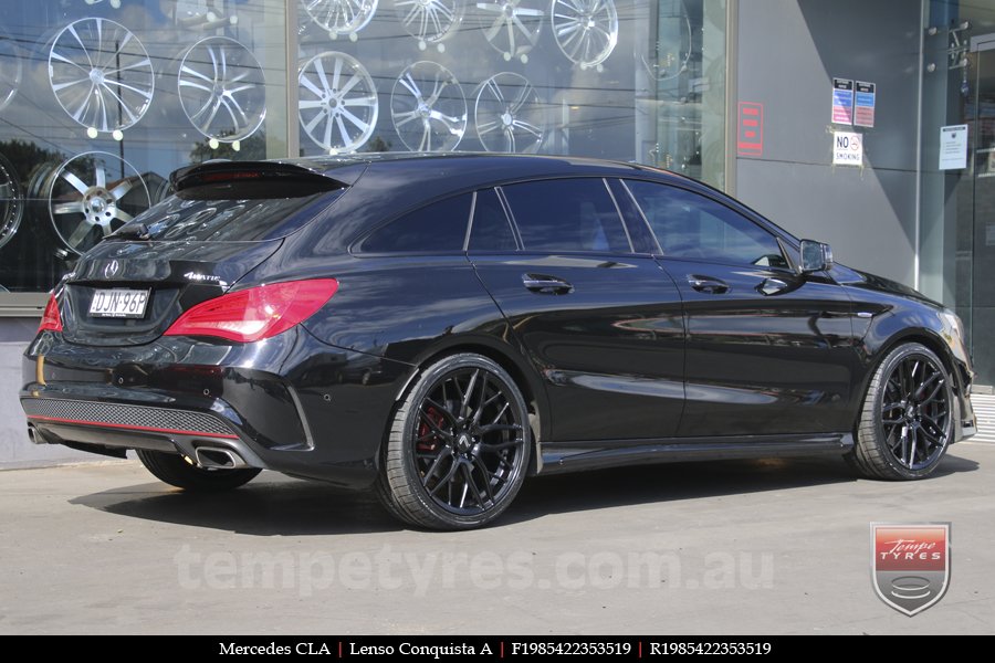 19x8.5 19x9.5 Lenso Conquista A CQA MK  on MERCEDES CL-CLASS