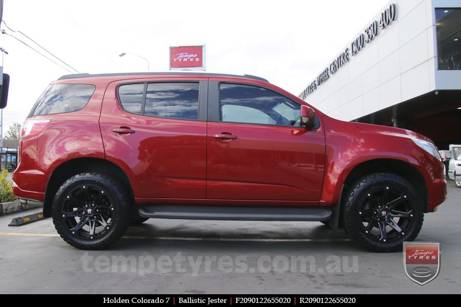 20x9.0 Ballistic Jester on HOLDEN COLORADO