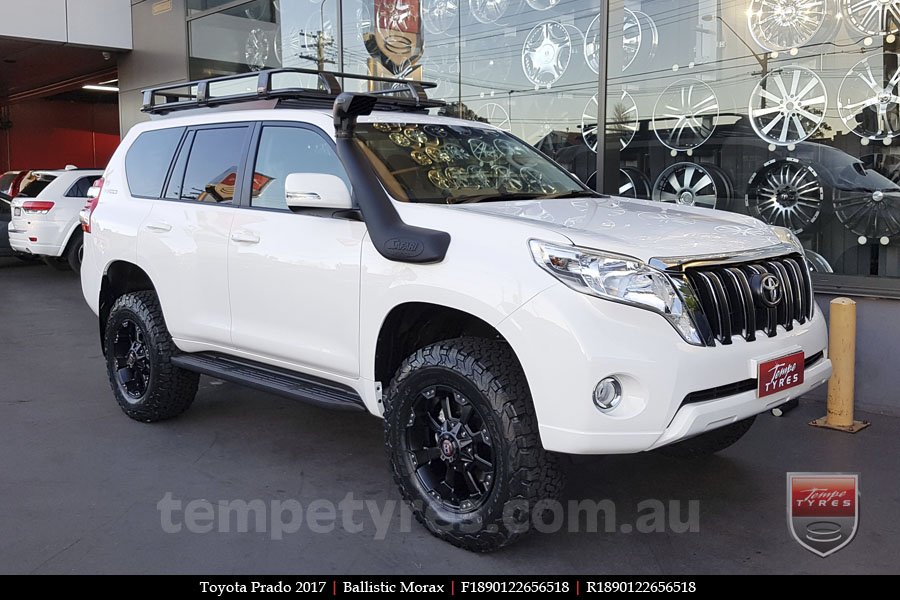 18x9.0 Ballistic Morax on TOYOTA PRADO