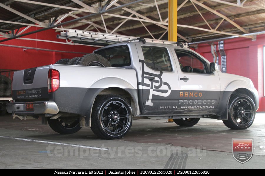 20x9.0 Ballistic Joker FB on NISSAN NAVARA D40