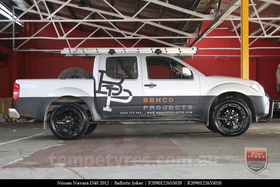 20x9.0 Ballistic Joker FB on NISSAN NAVARA D40