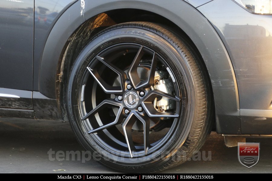 18x8.0 Lenso Conquista Corsair CQC on MAZDA CX3