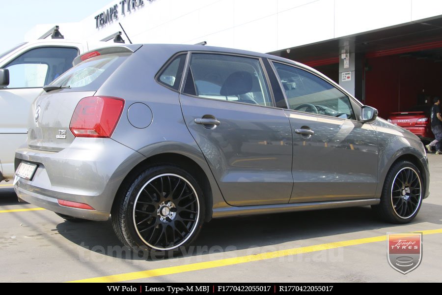 17x7.0 Lenso Type-M - MBJ on VW POLO