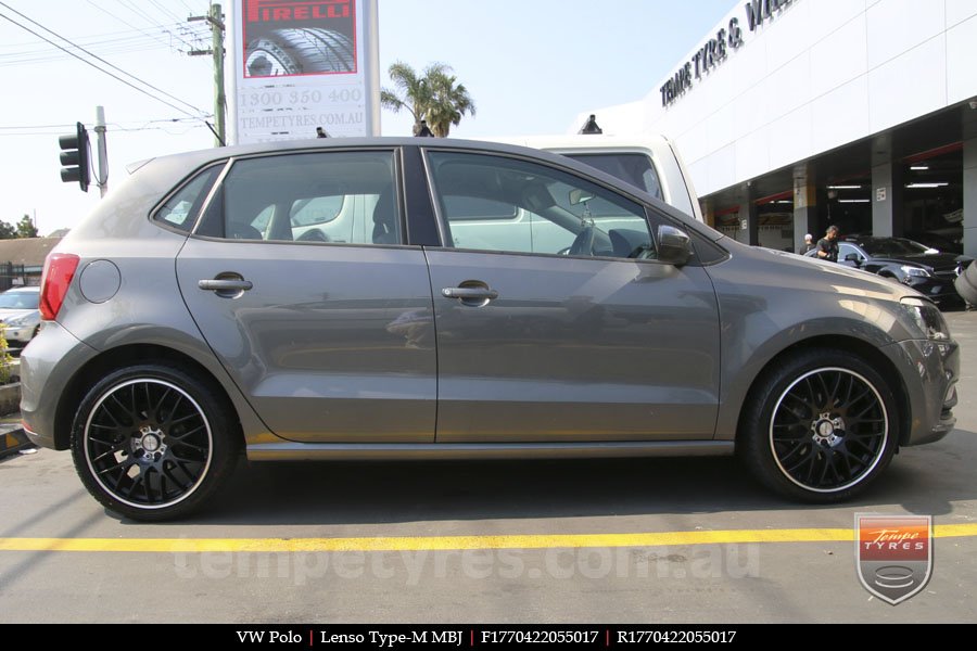 17x7.0 Lenso Type-M - MBJ on VW POLO