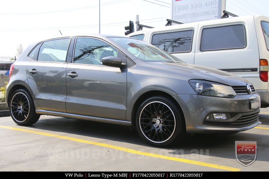 17x7.0 Lenso Type-M - MBJ on VW POLO