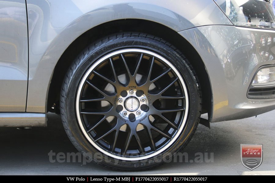 17x7.0 Lenso Type-M - MBJ on VW POLO