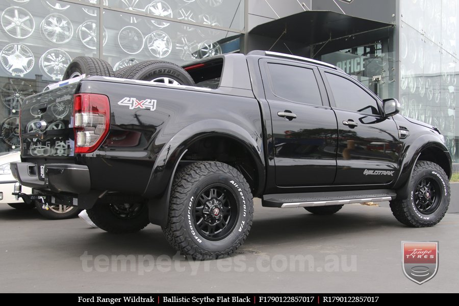 17x9.0 Ballistic Scythe on FORD RANGER WILDTRAK