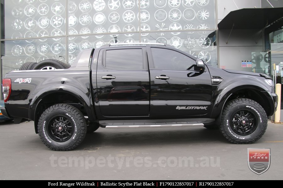 17x9.0 Ballistic Scythe on FORD RANGER WILDTRAK