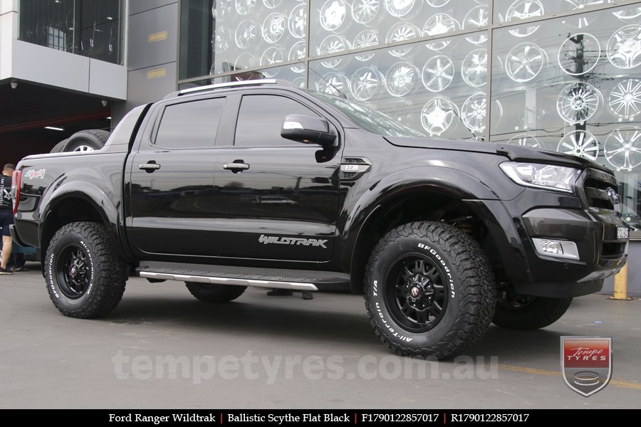 17x9.0 Ballistic Scythe on FORD RANGER WILDTRAK