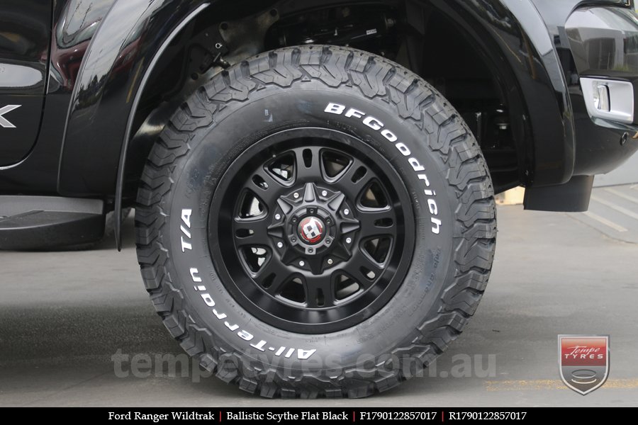 17x9.0 Ballistic Scythe on FORD RANGER WILDTRAK