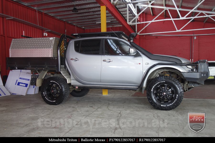 17x9.0 Ballistic Morax on MITSUBISHI TRITON