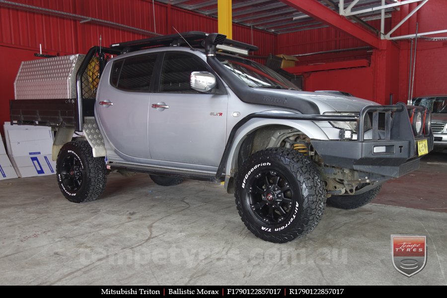 17x9.0 Ballistic Morax on MITSUBISHI TRITON