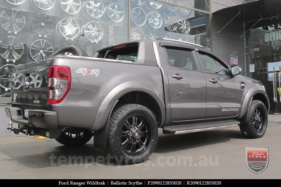 20x9.0 Ballistic Scythe on FORD RANGER WILDTRAK