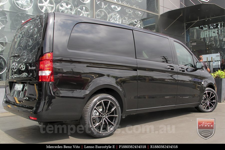 18x8.0 Lenso Eurostyle E ESE on MERCEDES VITO